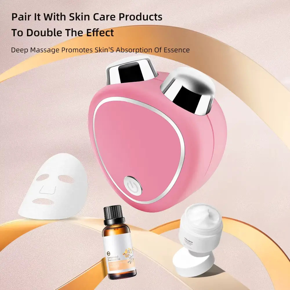 3D Micro Current Beauty Skin Electric Face Massager