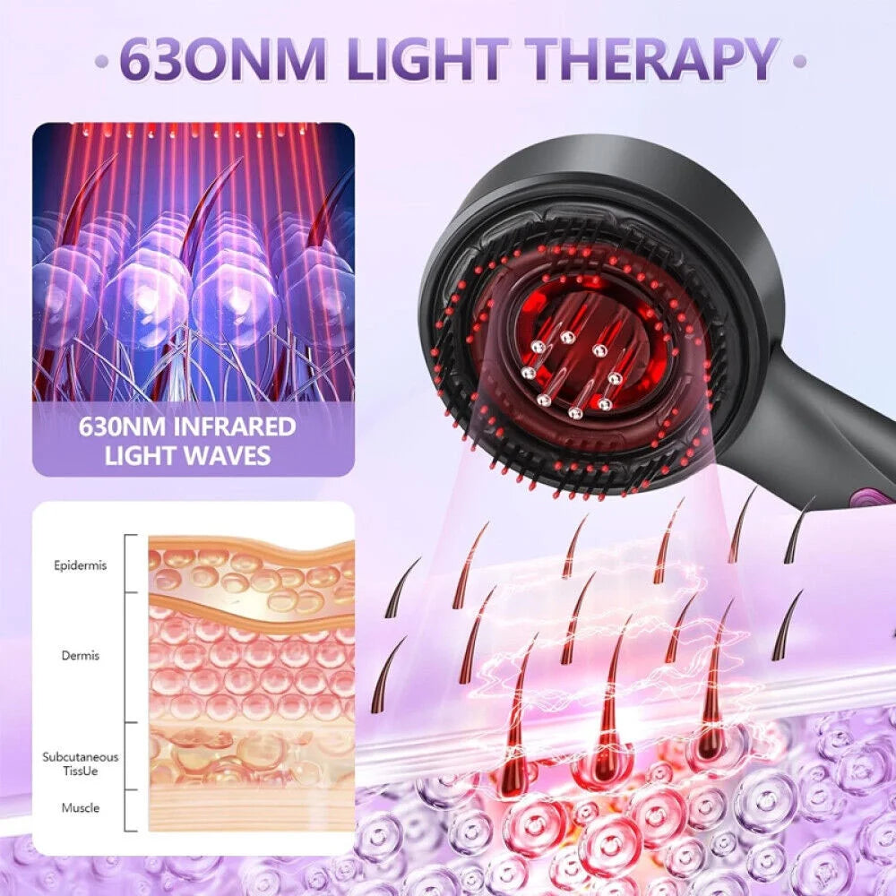 Electric Massage Light Therapy Comb